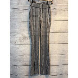 Alo Jacquard High- Waisted Glenplaid Flutter legging